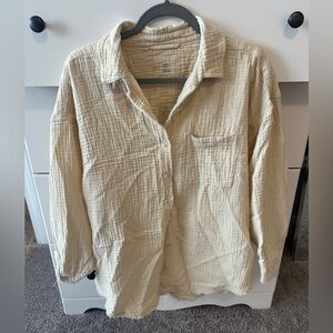 Aerie Long Sleeve Button Up